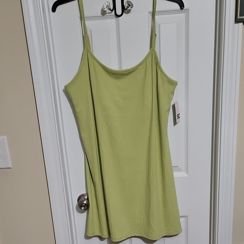 SO Green Apple Adjustable StapscDress